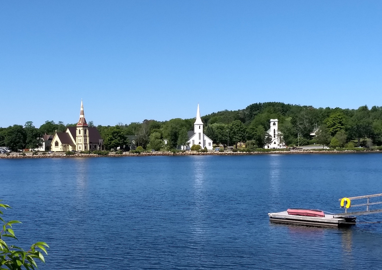 Three Churches of Mahone Bay